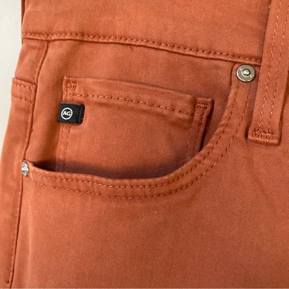 NWT AG Adriano Goldschmeid Farrah Hi Waist Skinny Ankle Jeans Brick Dust… - Picture 14 of 16